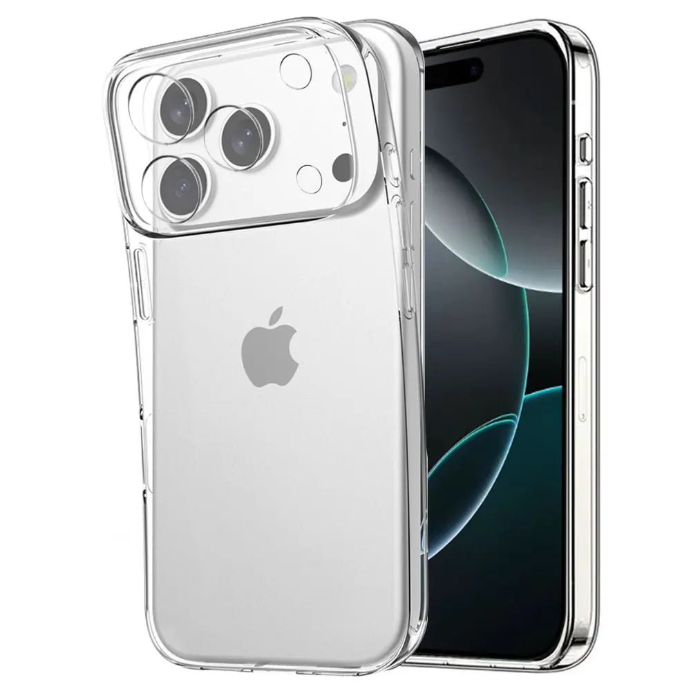 Ultra Thin Clear TPU Case For iPhone 18 Pro Max 17 Air 15 14 13 12 16 17 Pro Max Plus Mini Transparent Silicone Soft Cover Funda