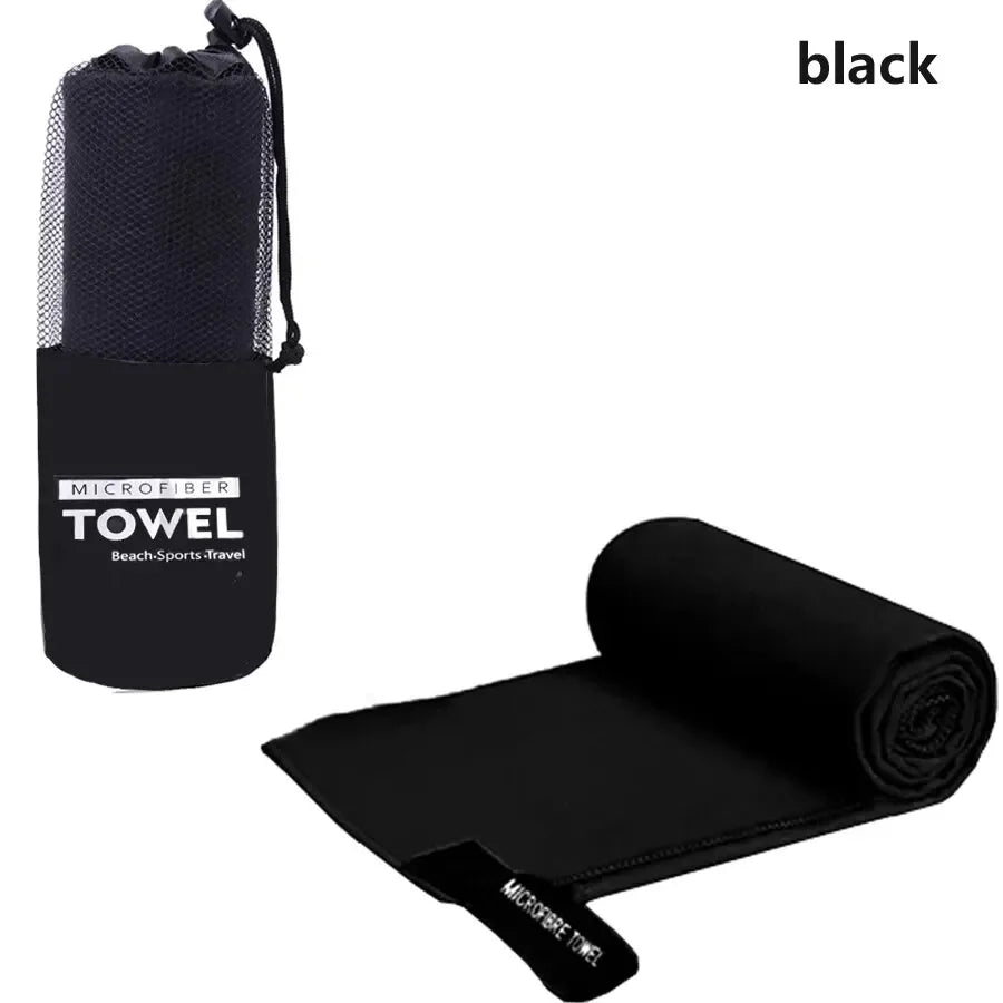 Serviette de sport en microfibre 40x80 cm – Séchage rapide pour le running et…