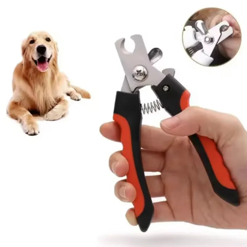 Forbici tagliaunghie professionali in acciaio inox per cani e gatti
