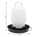 Bottiglia d'acqua per polli 500/1000 ml – Distributore automatico per uccelli