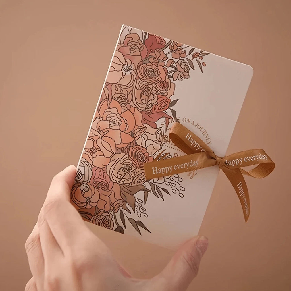 5Pcs Book Shape Gift Box Ith Ribbon Paperboard Candy Chocolate Present Packaging Box For Party, Wedding, Birthday Party gift box