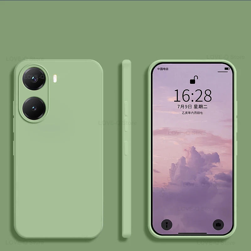 Cover Silicone Liquido Shockproof per Xiaomi Poco X7 X8 Pro Max