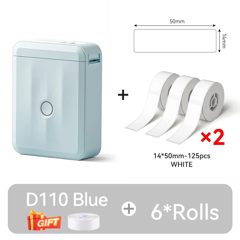 Stampante Etichette Termica Portatile Bluetooth Niimbot D110