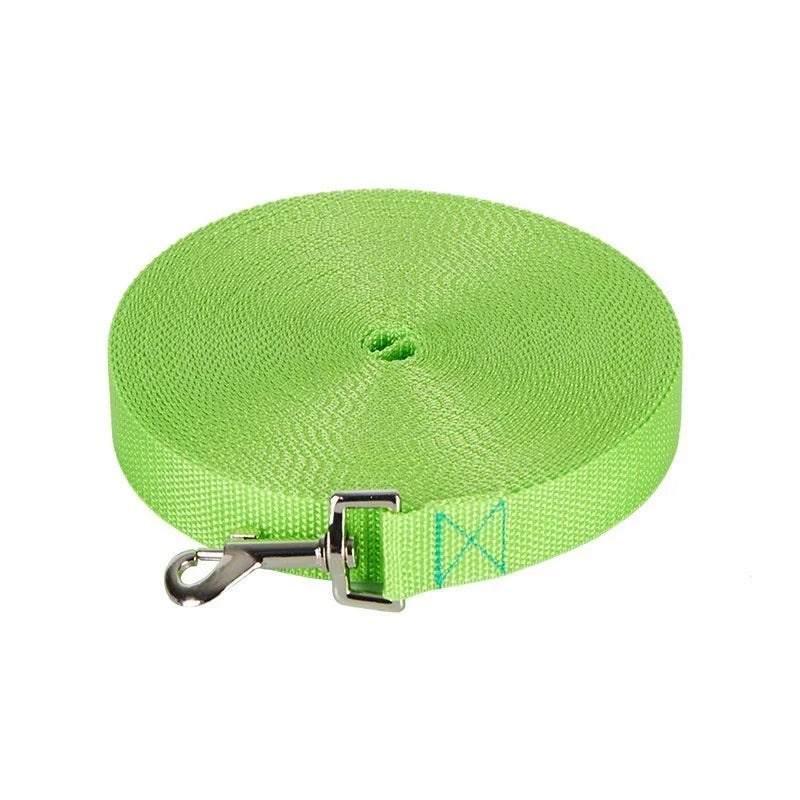 Guida Nylon Lunga per Addestramento Cani 1.2M-30M