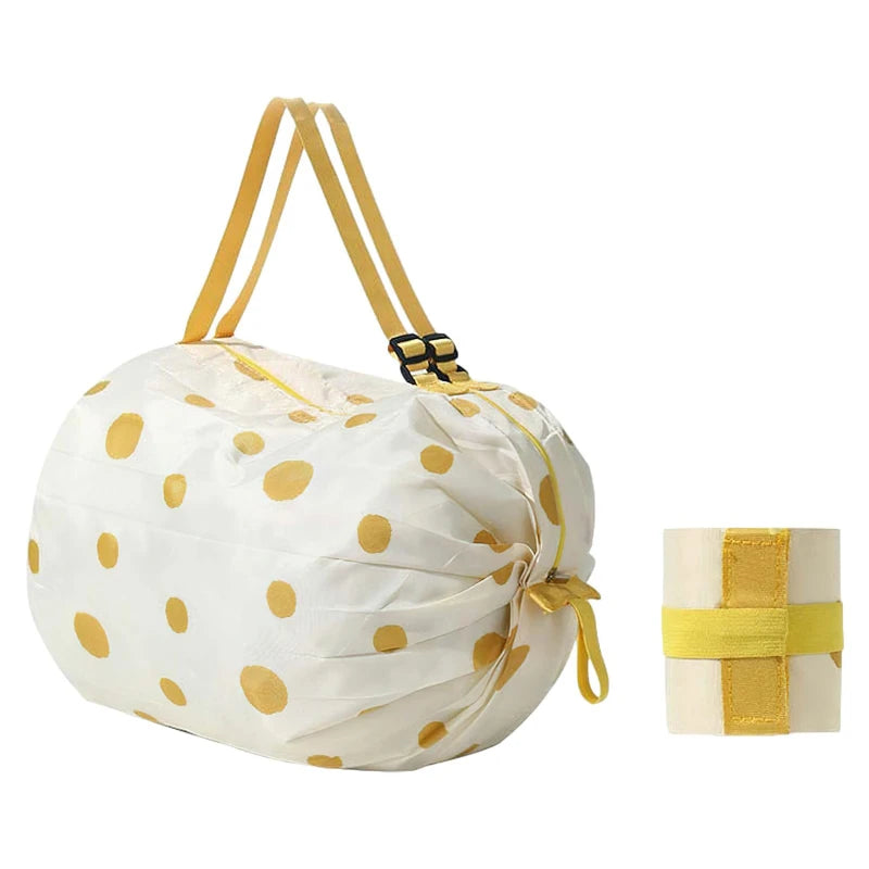 Borsa da Shopping Pieghevole Impermeabile per Viaggi, 48‑64 L, 20 kg