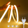 Striscia LED COB 220V IP65 – luce calda/fredda per casa e giardino