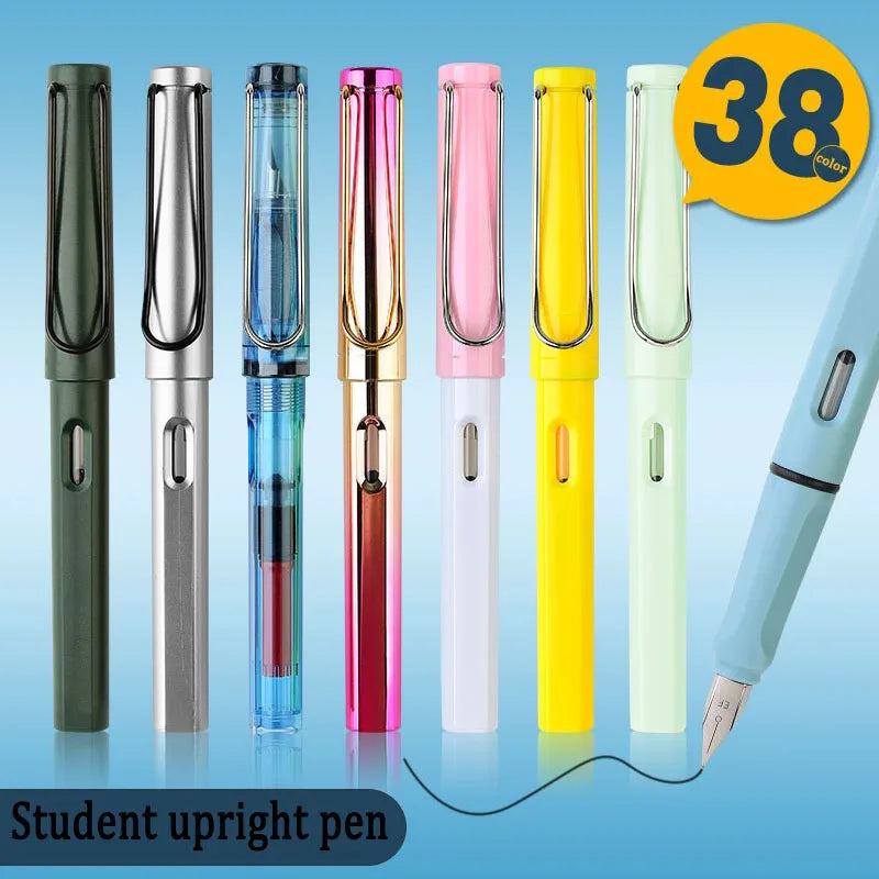 Penna stilografica calligrafica di alta qualità 0,5 mm per studenti e ufficio