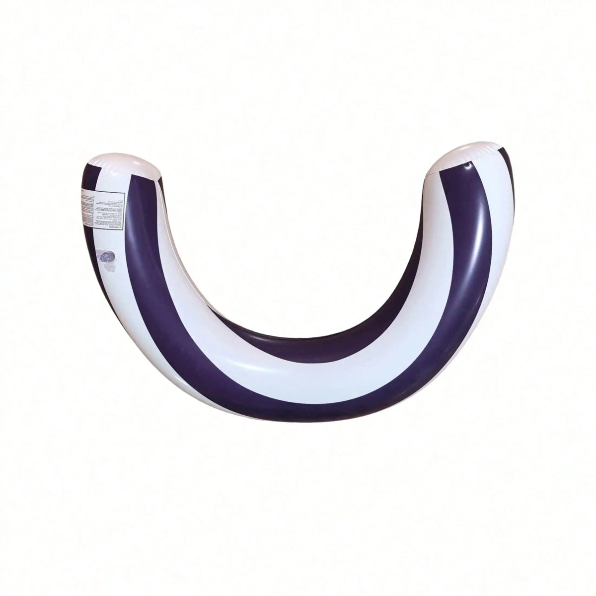 Ciambella gonfiabile a forma a U a strisce per nuoto, design ad arco in PVC…