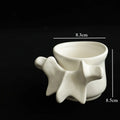 Vertebrate Model Ceramic Vase Flower Arrangement Coffee Cup Milk Mug Pen Holder Hydroponic Vase Water Cup Flower Vases Ornament