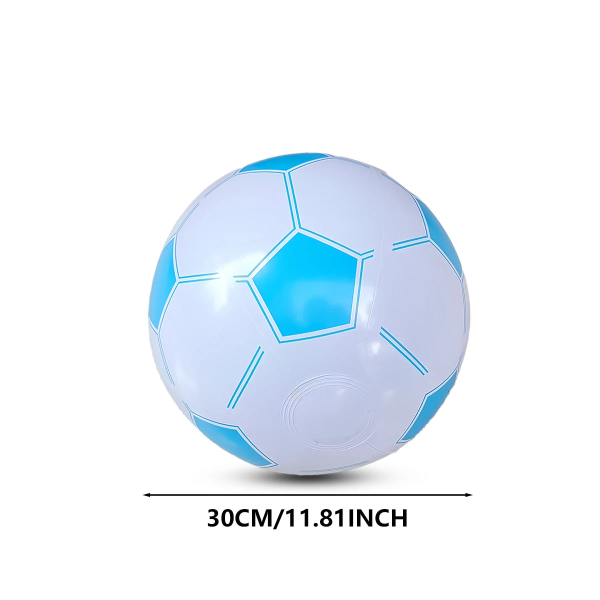 Ballon de football gonflable en PVC épais, ballon de plage gonflable, ballon de basket gonflable. Jouets pour fête à la piscine