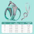 Imbracatura per Cani Piccoli con Guinzaglio, Harness Regolabile in Nylon,…