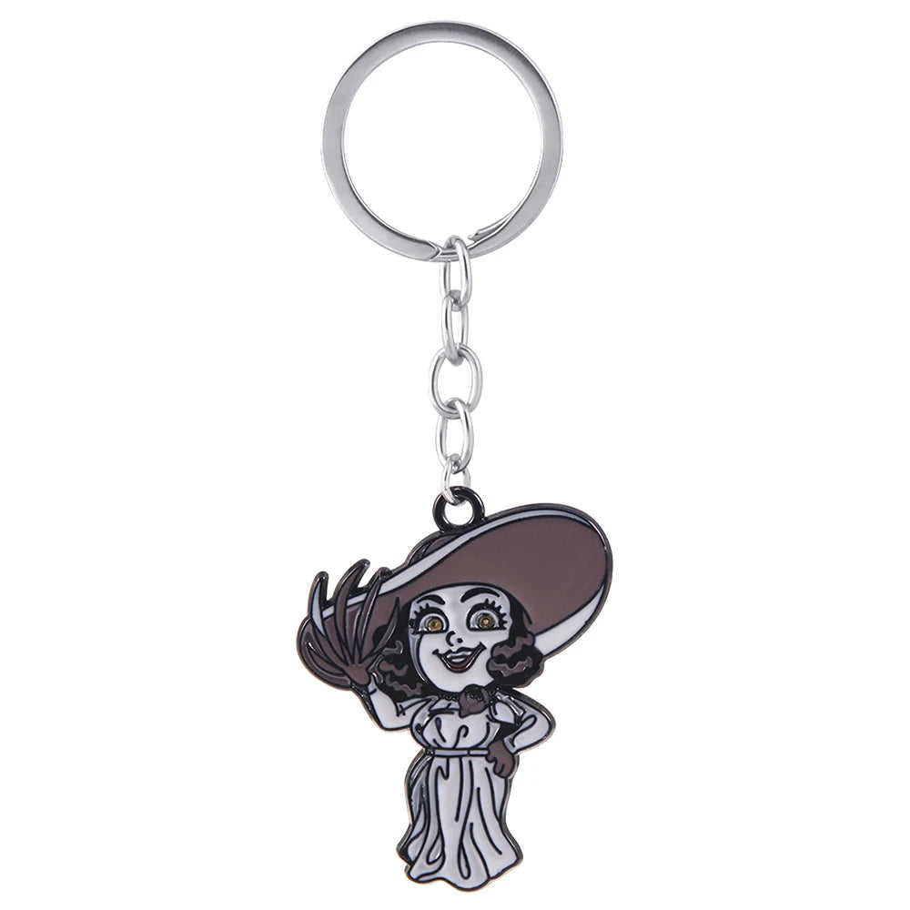 Porte-clés Resident Evil 8 Village – Pendentif à six ailes en bronze