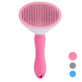 Pet Hair Removal Comb per Cani - Slicker Brush con Funzione Automatica