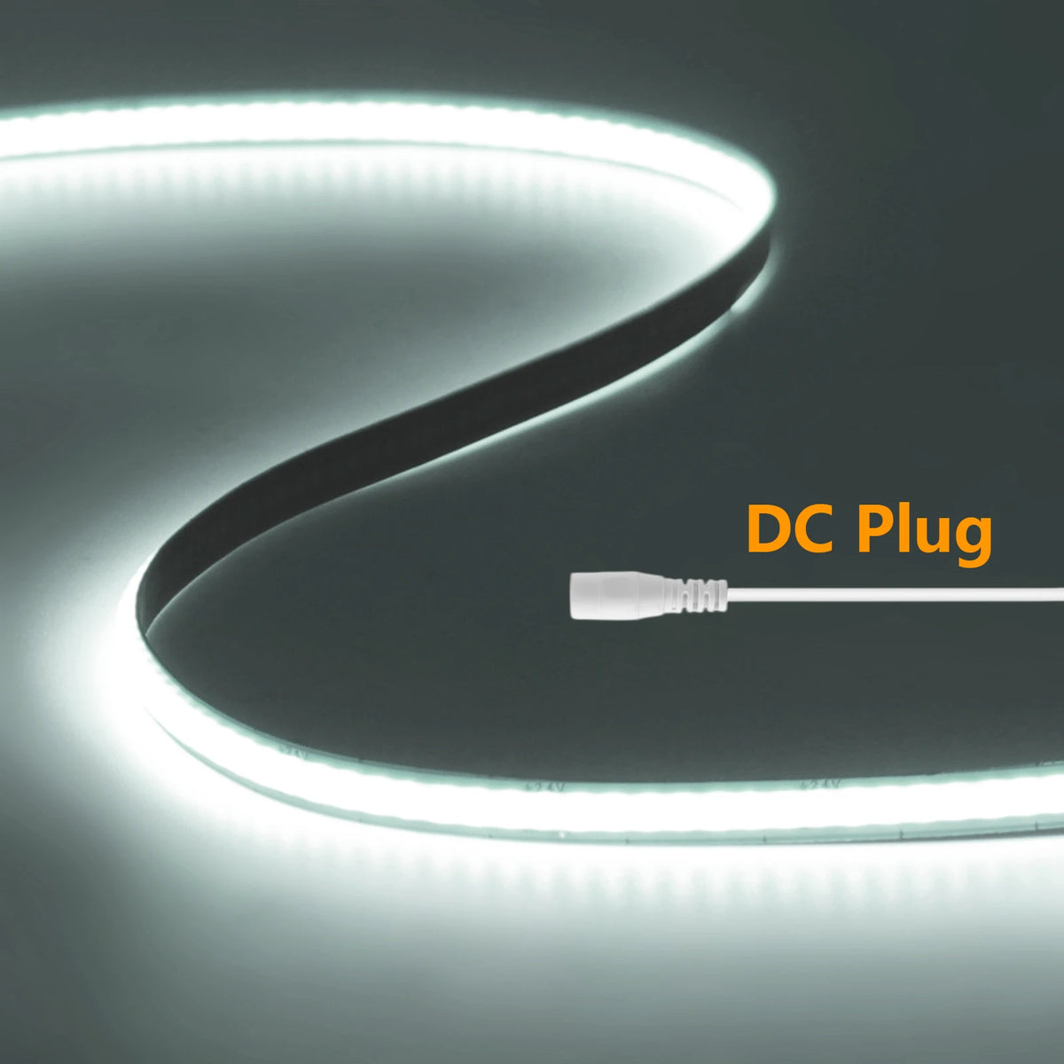 Striscia LED COB 5mm/8mm 400 LED/m 12V-24V Taglio Libero, 3000-6500K