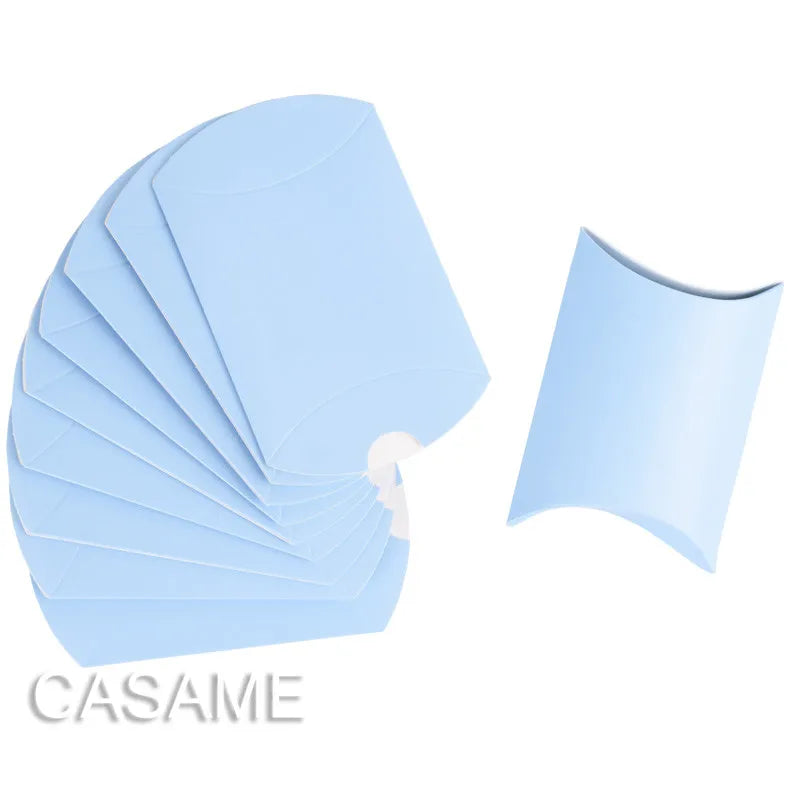 Scatole Favore Pillow in Carta Kraft - Set 10 Pezzi, Matrimonio e Feste