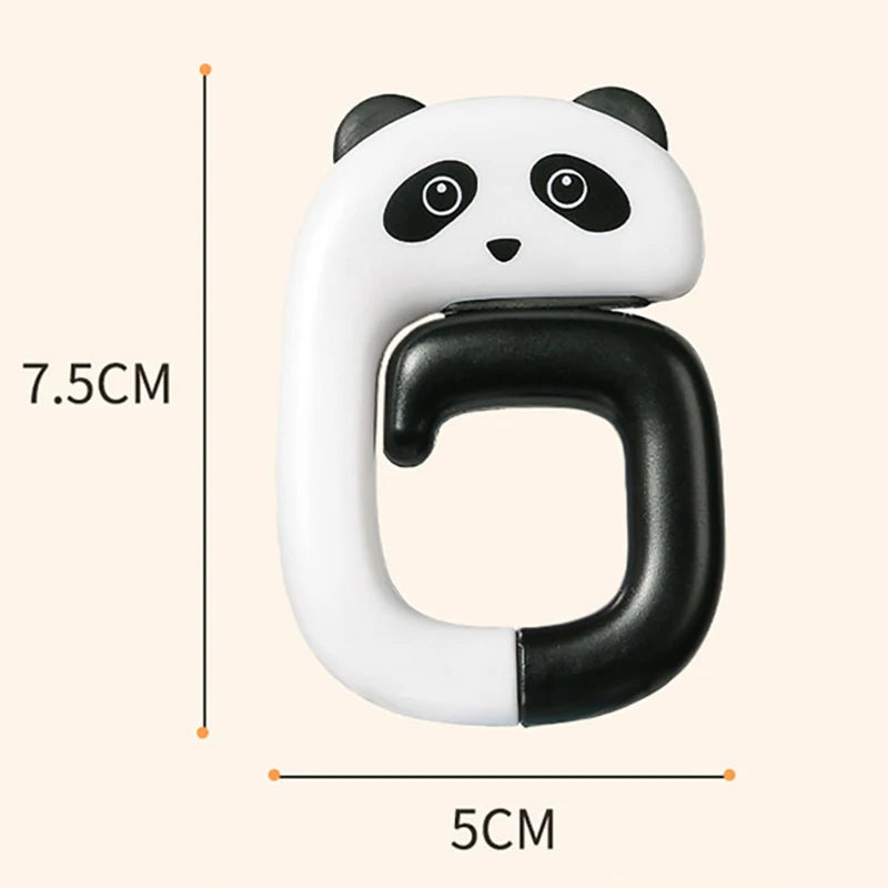 Gancio Portatile per Borsa e Accessori – Animale, Plastica, 4 Colorazioni