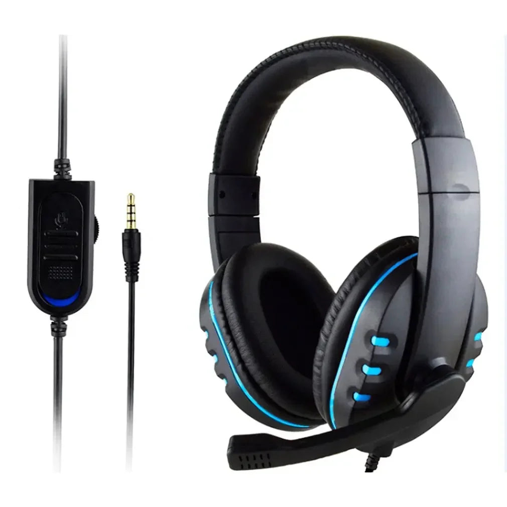 Cuffie Gaming con Microfono da 3,5 mm, Noise Cancelling, Compatibili PS4 e PC