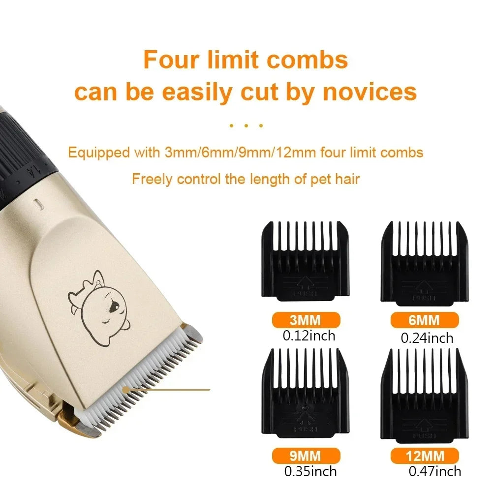 Clipper elettrico professionale per cani e gatti – Rasoio ricaricabile USB