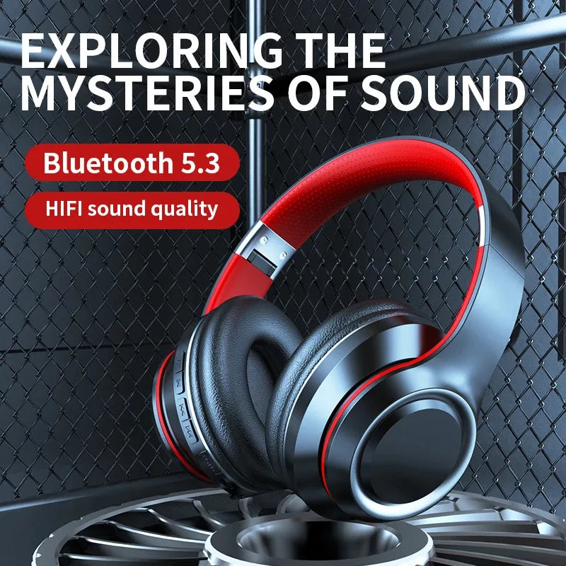 Cuffie Wireless Bluetooth 5.0 con Microfono, Supporto TF-Card e MP3, Headband…