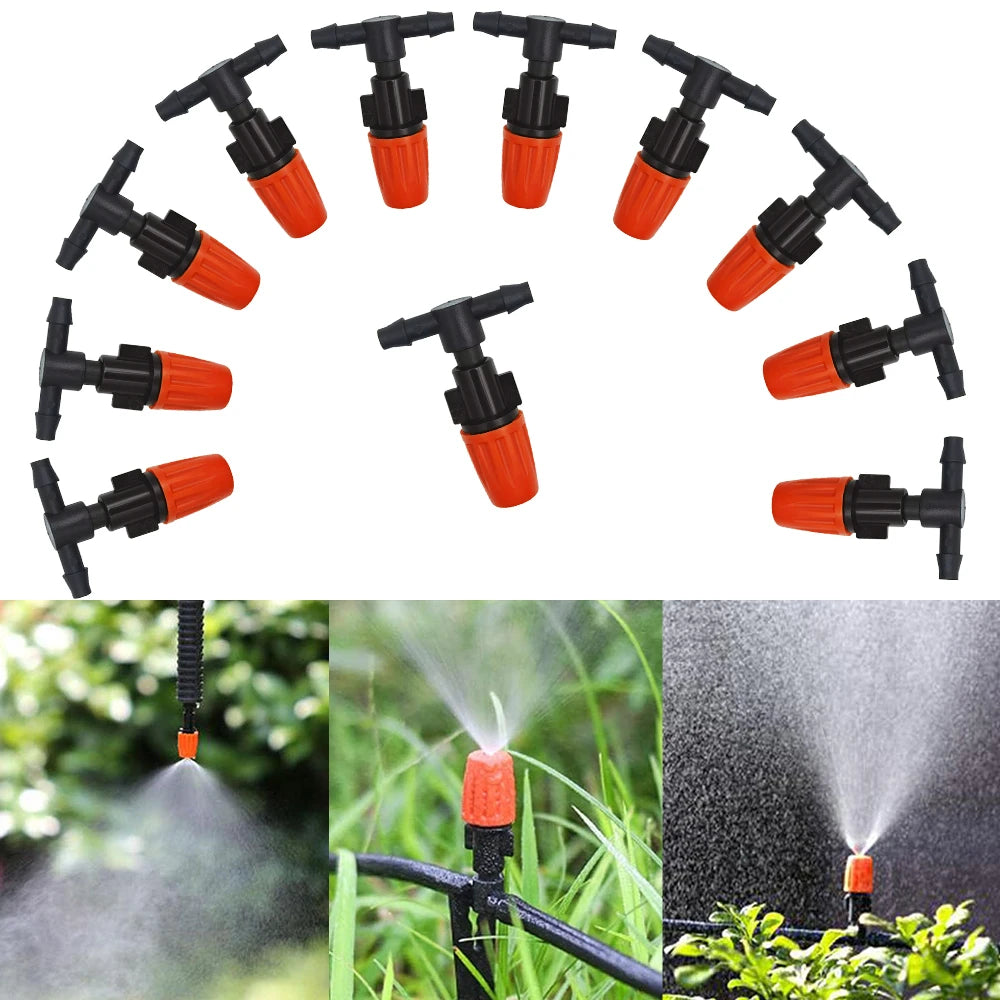 Kit Irrigazione Automatico a Nebulazione 5‑20 m con Tubi PE 4/7 mm