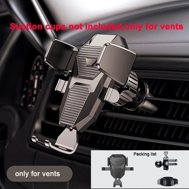 Supporto per cellulare da auto universale 360° per schermi 4‑7 pollici