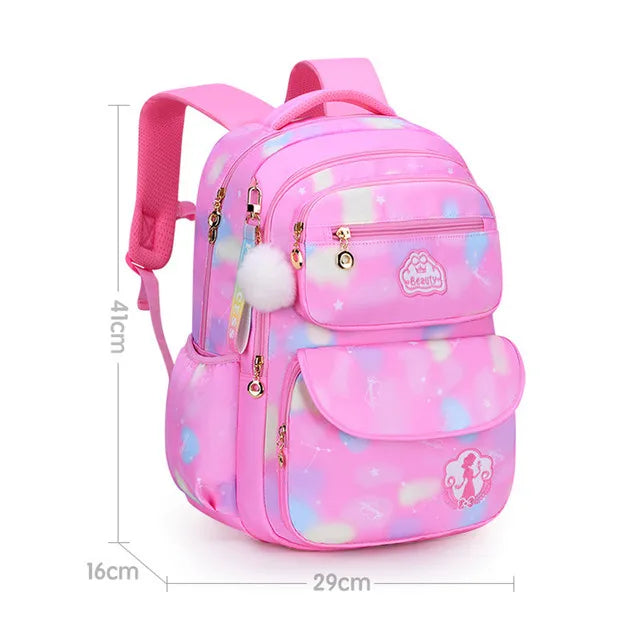 Backpack School Bag Girl Back Pack For Children Kid Child Teenager Female Class Schoolbag Primary Women Bagpack Teen Bookbag Kit