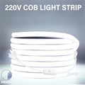 Striscia LED COB 220V 360 LED/m, impermeabile IP65, 3 temperature colore