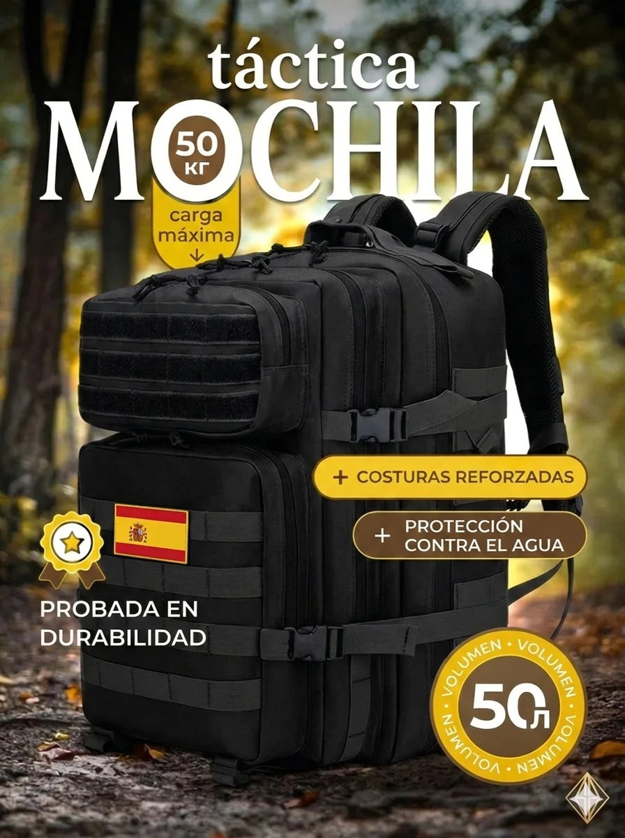 Sac à dos de voyage multifonctionnel 50L/32L pour la randonnée et le camping