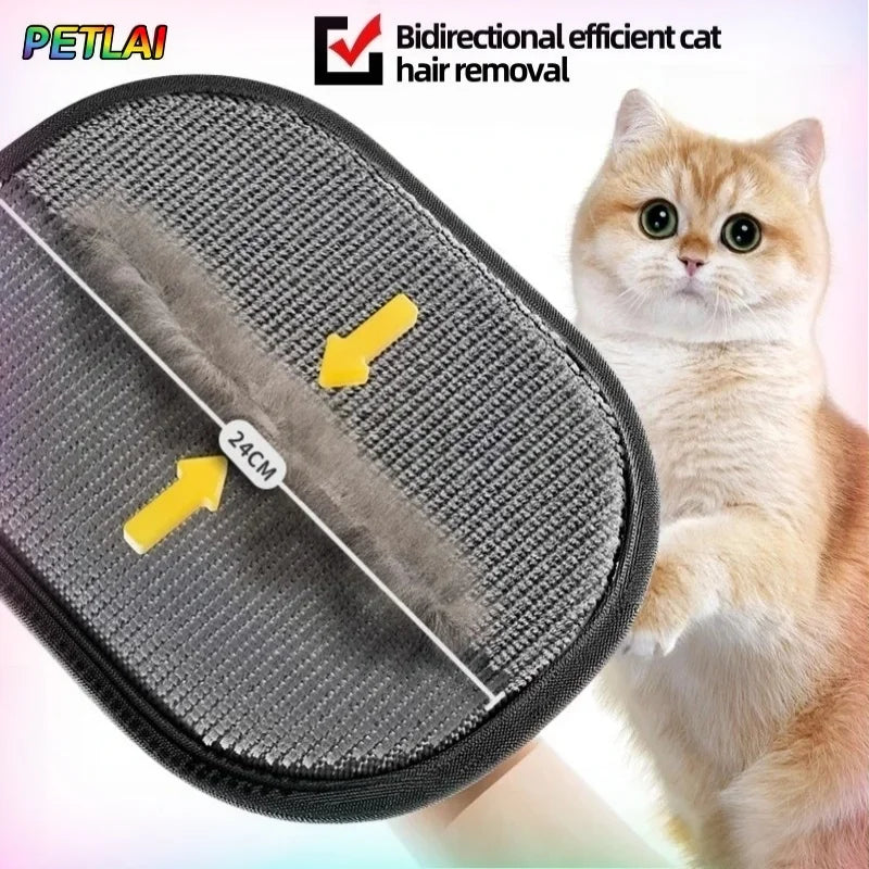 Guanto Rimozione Pelo Animali Riutilizzabile per Couch Tappezzeria