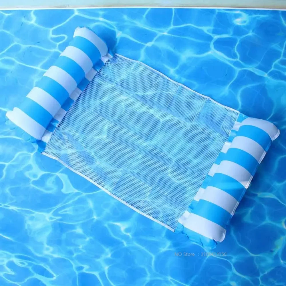 Amaca gonfiabile da piscina – Materasso galleggiante per adulti e bambini