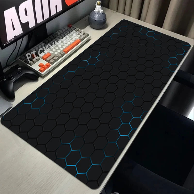 Tappetino per Mouse XXL da Scrivania Design Geometrico Minimal