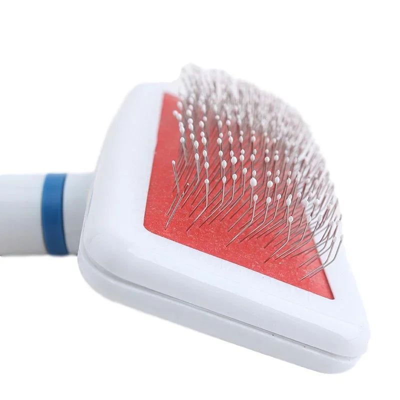 Spazzola per peli di cani e gatti – Pettine grooming con manico ergonomico