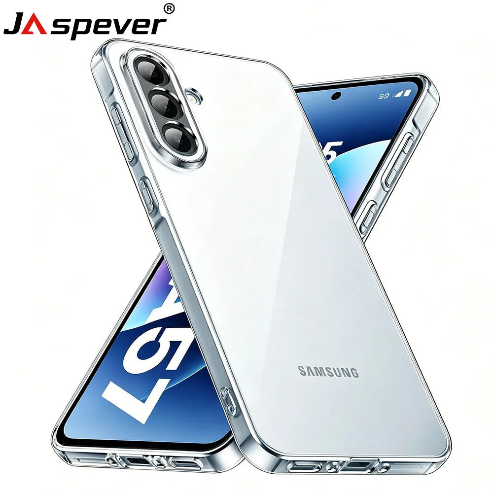 Ultra Thin Silicone Soft Case For Samsung Galaxy A57 A37 A27 A17 A56 A36 A26 A16 A55 A15 A54 A14 Clear Slim Shockproof TPU Cover