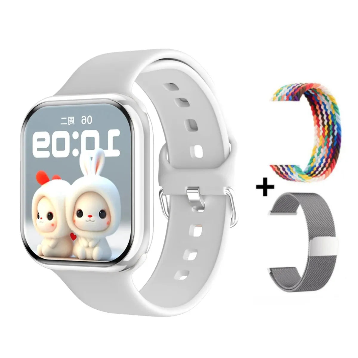 Smartwatch 2026 GPS per Apple, AMOLED HD 1.9", 10 sport, impermeabile IP68,…