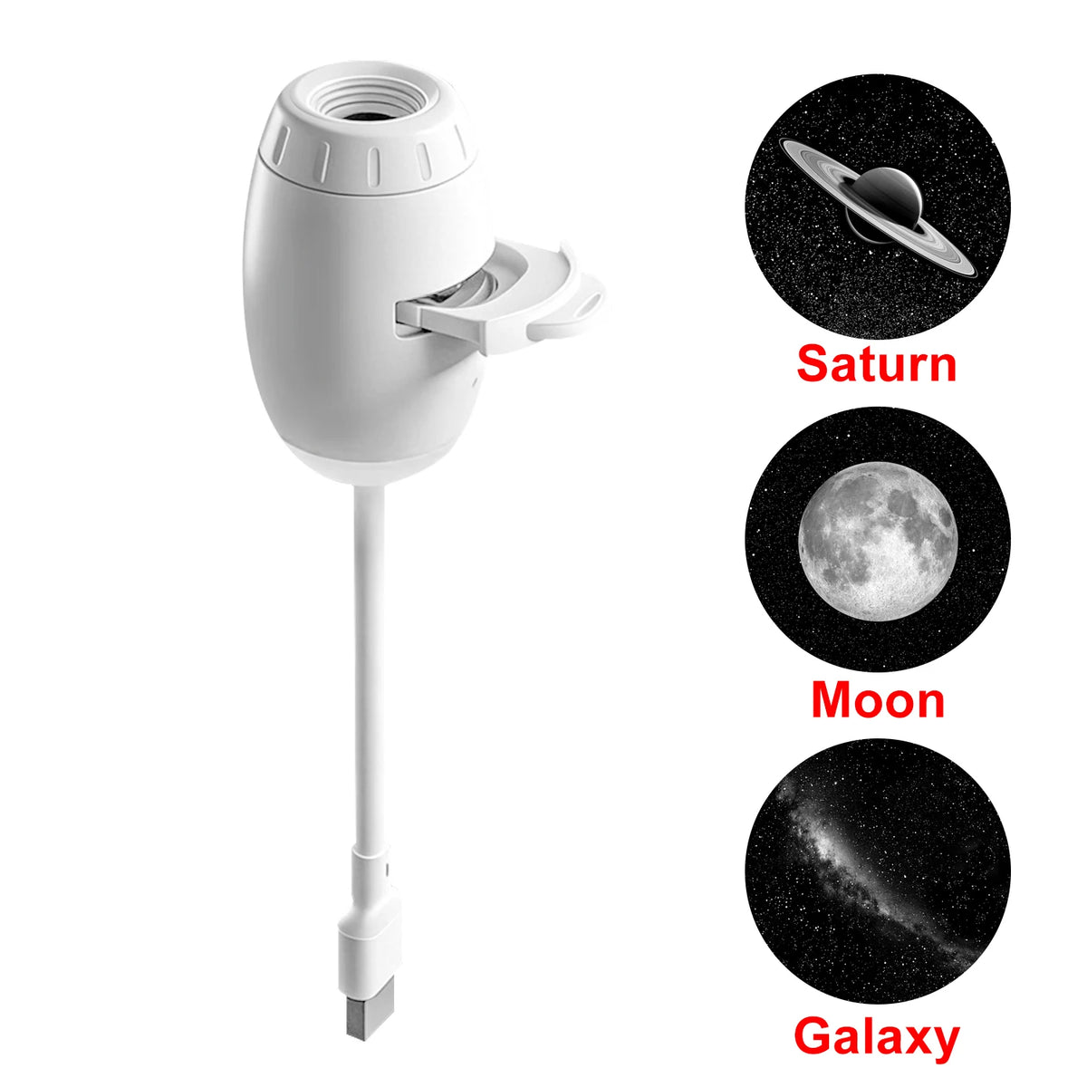 Proiettore Stellare Mini Galaxy 2 in 1 – Luce Notturna per Camera, Auto e…