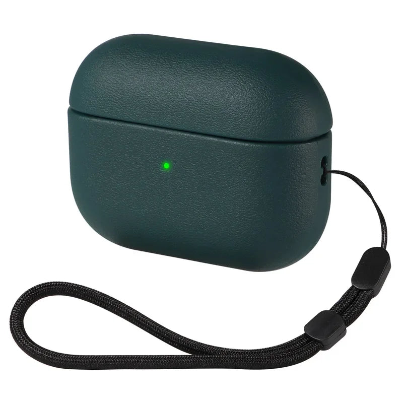 Cover in Pelle per AirPods Pro 2/3/4/5 - Custodia Protettiva Bluetooth