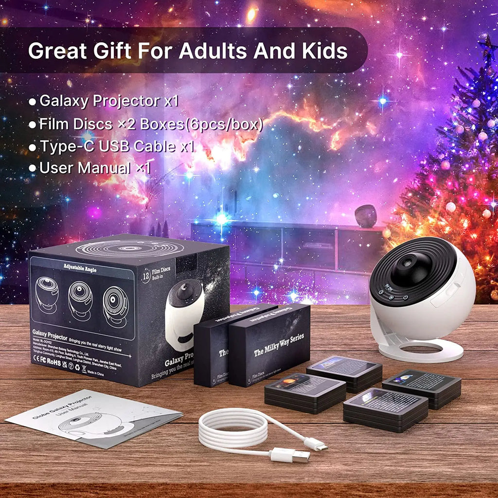 13  in 1 Star Projector, Planetarium Galaxy Projector for Bedroom, Aurora Projector, Night Light Projector for Kids Adults