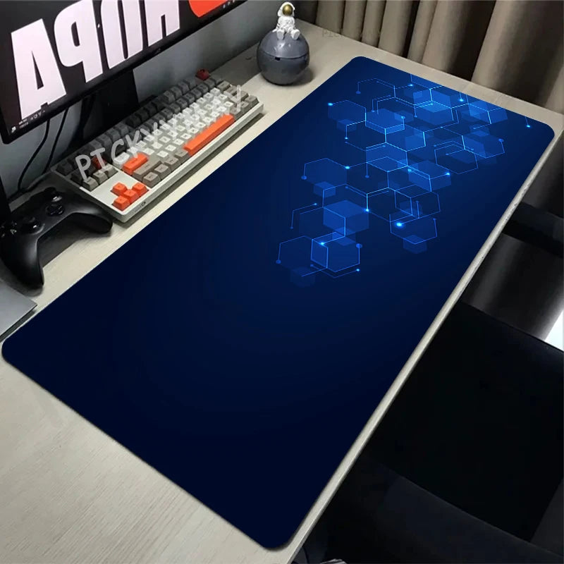 Tappetino per Mouse XXL da Scrivania Design Geometrico Minimal