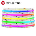 Striscia LED RGB FCOB SPI 720/630 LED per ambienti, 12V/24V, indirizzabile