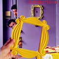 TV Series Friends Handmade Monica Door Frame Wood Yellow Photo Frames Collectible Home Decoration Beautifully GIft