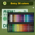 DELGREEN Artist Soft Oil Pastel Set Professional Painting Drawing Graffiti Art Crayons Washable Non Toxic 24/36/48/72 Colors