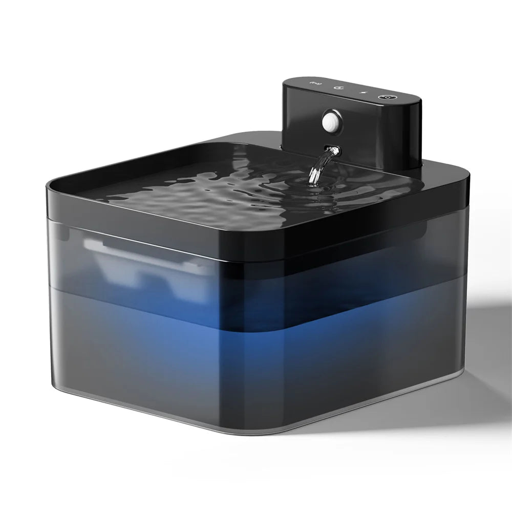 Fontana Wireless per Gatti 2.2L con Sensore Movimento, Distributore Automatica