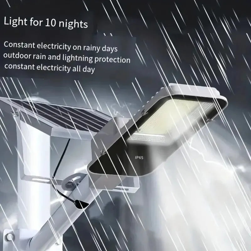 Lampada solare esterna 6500K IP65 impermeabile 4000/3000 mAh per garage e…