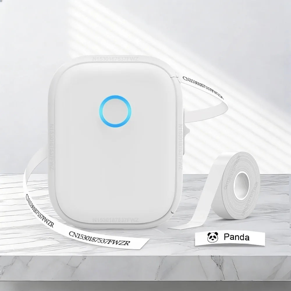Stampante termica portatile Mini P12 con taglio automatico e connessione…