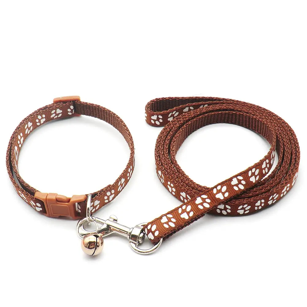 Set guinzaglio e collare per cucciolo 1,2 m in nylon resistente –…