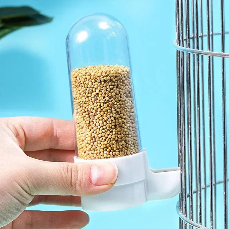 Distributore d'Acqua Automatico da Appendere per Uccelli, S e L