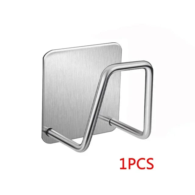 Portasponge adesivo in acciaio inox 304 – supporto per spugna e accessori