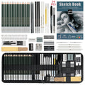 Set professionnel de crayons de dessin - 12, 20, 25, 54 ou 70 pièces