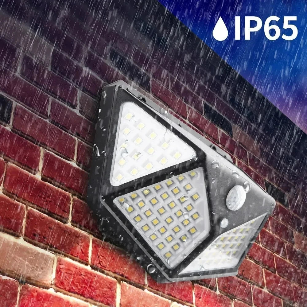 Lampada Solare da Giardino Multifunzionale con Sensore di Movimento IP65