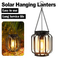 Lanterna Solare LED Esterno, Luce Bianca Calda, Design Sospeso IP65